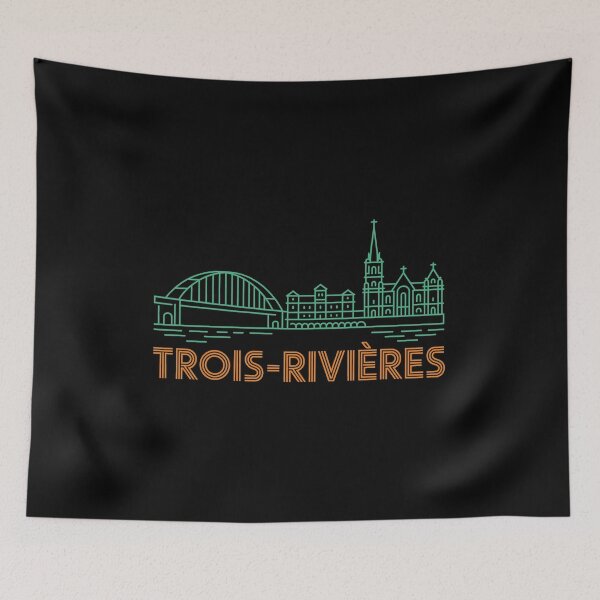 Item preview, Trois-Riviéres City designed and sold by Paper Drip.