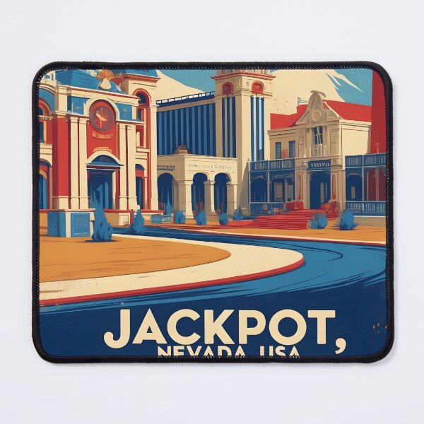 Item preview, Jackpot Nevada 1950s USA Vintage Travel Tourism designed and sold by TravelersGems.