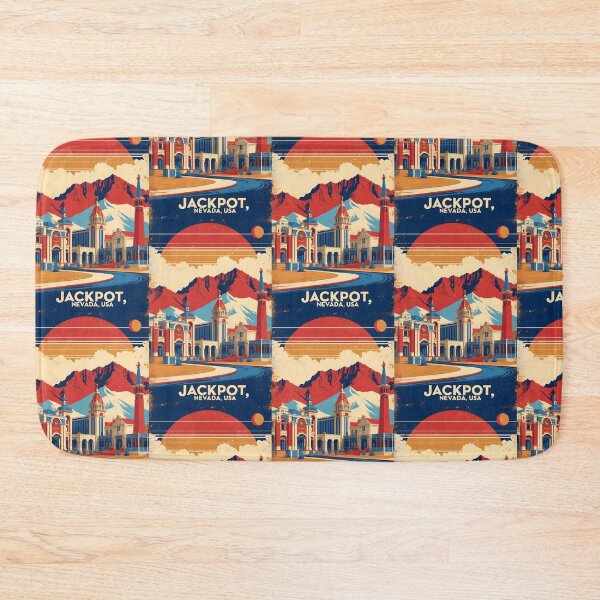Item preview, Jackpot Nevada 1950s USA Vintage Travel Tourism designed and sold by TravelersGems.