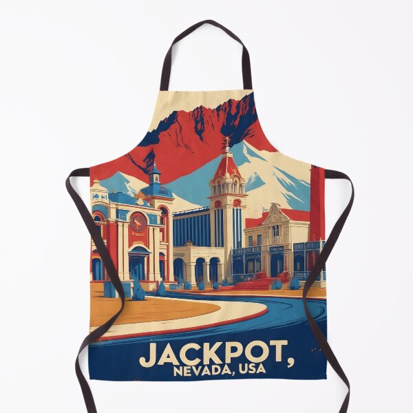 Item preview, Jackpot Nevada 1950s USA Vintage Travel Tourism designed and sold by TravelersGems.