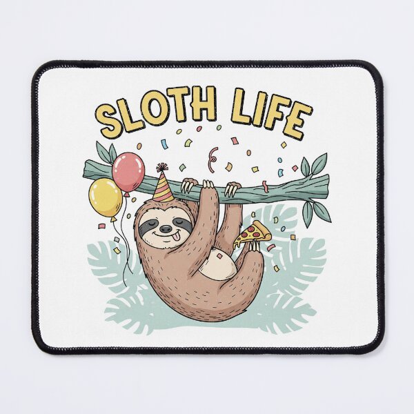 Item preview, sloth life designed and sold by KiwanSARTS.