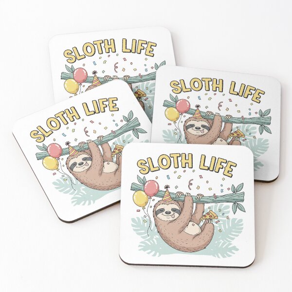 Item preview, sloth life designed and sold by KiwanSARTS.
