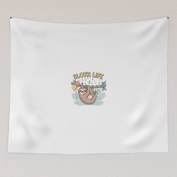 Item preview, sloth life designed and sold by KiwanSARTS.
