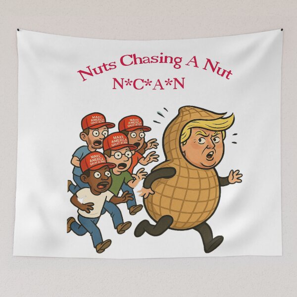 Item preview, Nuts Chasing A Nut - N*C*A*N designed and sold by justdark11113.