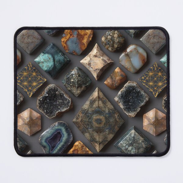 Item preview, gemstone polished mineral druzy geode collection designed and sold by EarthenEmbers.