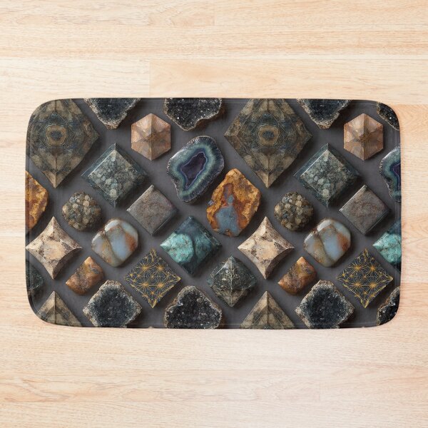 Item preview, gemstone polished mineral druzy geode collection designed and sold by EarthenEmbers.