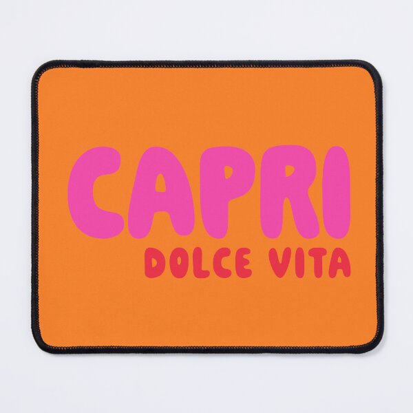 Item preview, Capri Dolce Vita Pink Red Orange designed and sold by lukassfr.