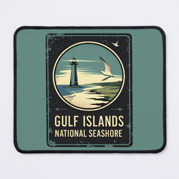 Item preview, Gulf Islands National Seashore designed and sold by GoodOldVintage.