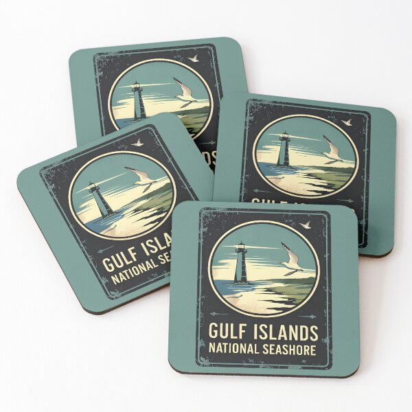 Item preview, Gulf Islands National Seashore designed and sold by GoodOldVintage.