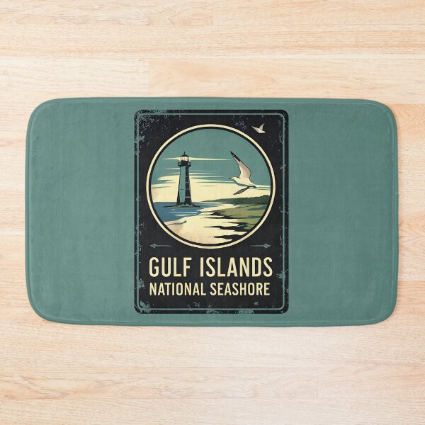 Item preview, Gulf Islands National Seashore designed and sold by GoodOldVintage.