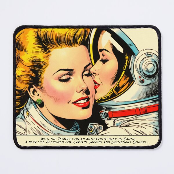 Item preview, The Adventures of Captain Sappho | The Tempest Departs designed and sold by NickWhittleArt.