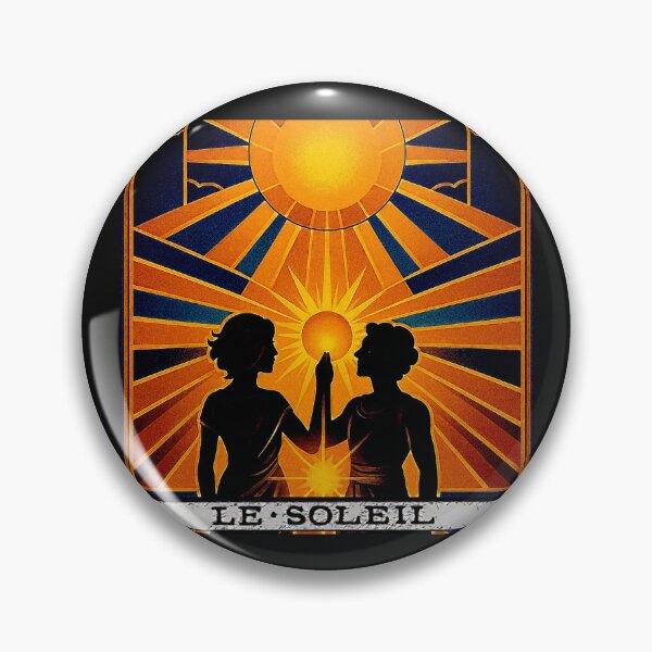 Item preview, The Tarot Deck Le Soleil The Sun, O sol XVIIII #3 variation designed and sold by Helios Be. Lavsh.