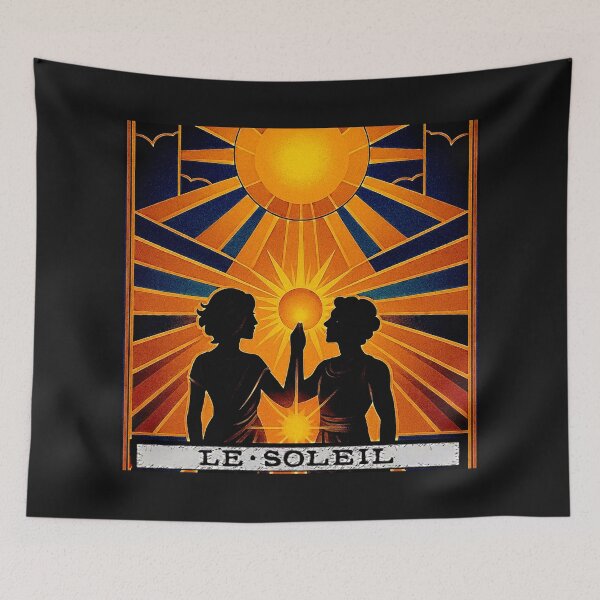 Item preview, The Tarot Deck Le Soleil The Sun, O sol XVIIII #3 variation designed and sold by Helios Be. Lavsh.
