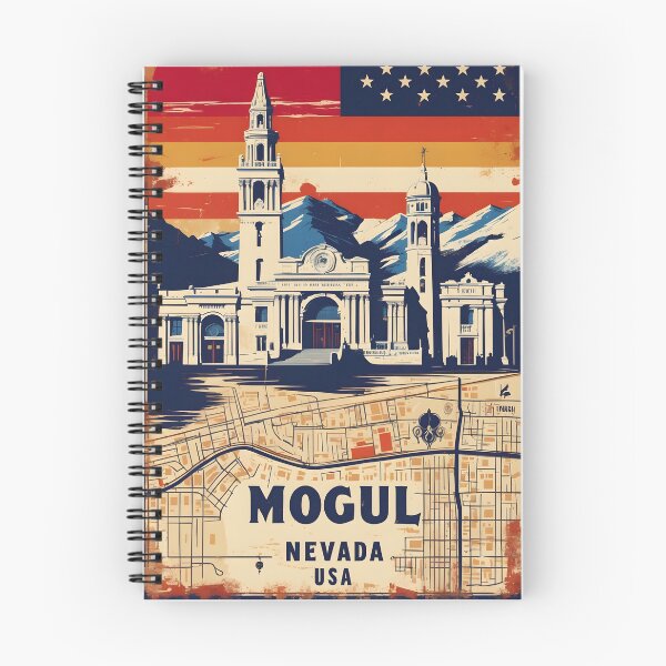 Item preview, Mogul Nevada 1950s USA Vintage Travel Tourism designed and sold by TravelersGems.