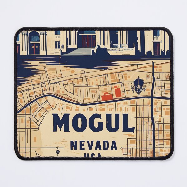 Item preview, Mogul Nevada 1950s USA Vintage Travel Tourism designed and sold by TravelersGems.