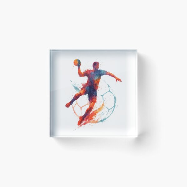 Item preview, Watercolor Handball designed and sold by Trendscape.