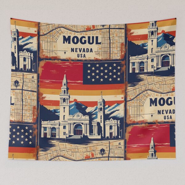 Item preview, Mogul Nevada 1950s USA Vintage Travel Tourism designed and sold by TravelersGems.