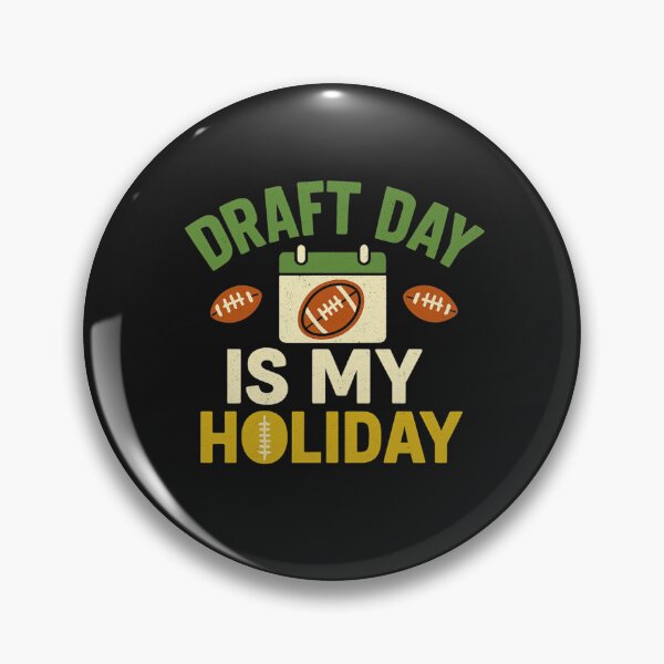 Item preview, Draft Day is My Holiday - Fantasy Football! designed and sold by JapplesBrewer.
