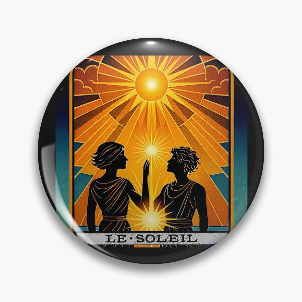 Item preview, The Tarot Deck Le Soleil The Sun, O sol XVIIII #3 variation 1 designed and sold by Helios Be. Lavsh.