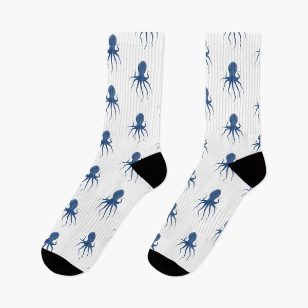 Item preview, Octopus Art,Octopus Drawing, Blue Octopus designed and sold by xiao xuans.