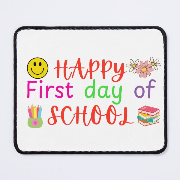 Item preview, Happy First Day of School Cute Kids T-Shirt Design designed and sold by Dream Vibe.