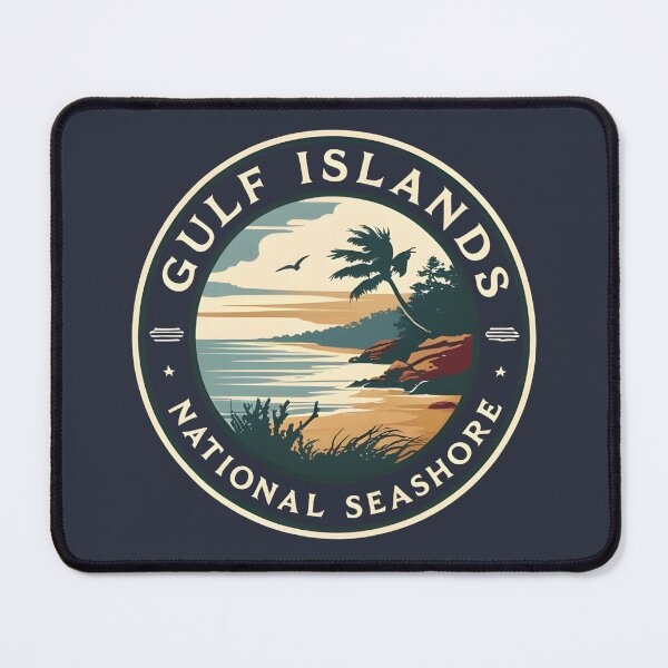 Item preview, Gulf Islands National Seashore designed and sold by GoodOldVintage.