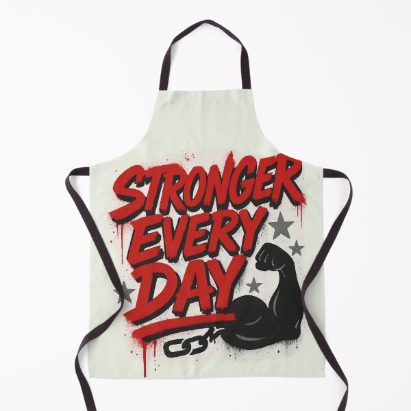 Item preview, Stronger Every Day – Graffiti Motivation designed and sold by RedHow.
