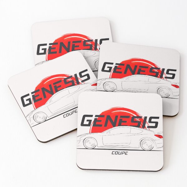 Item preview, KDM Genesis Coupe Performance Car Art - Enthusiast Design designed and sold by ErichThiel.