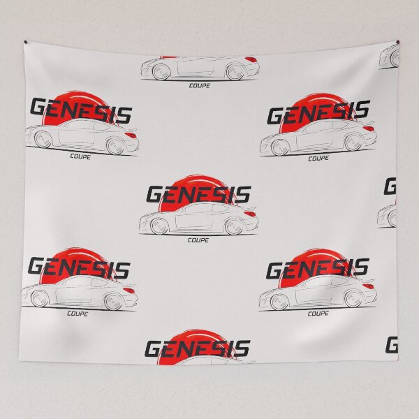 Item preview, KDM Genesis Coupe Performance Car Art - Enthusiast Design designed and sold by ErichThiel.