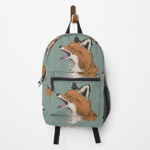 Item preview, Yawning Fox Portrait designed and sold by Antiope33.