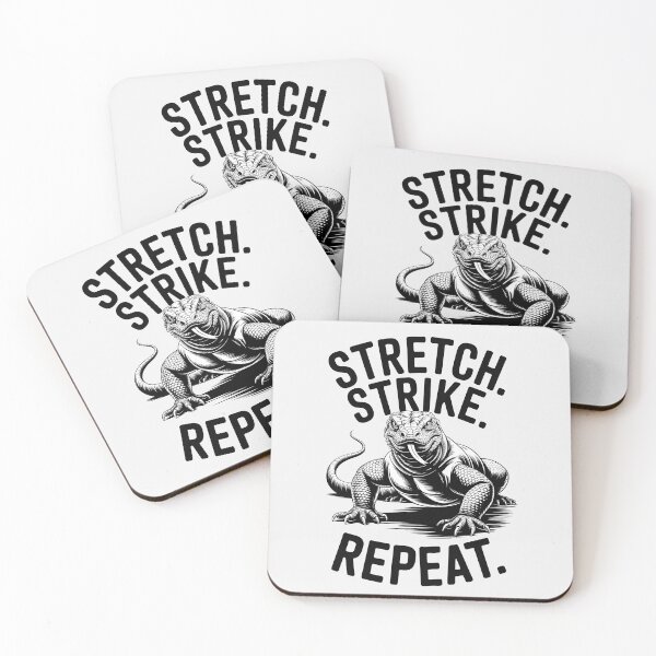Item preview, Stretch Strike Repeat – Komodo Dragon Power designed and sold by Place-Heritages.