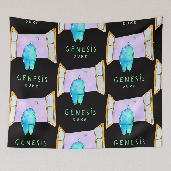 Aperçu de l'œuvre Art inspiré de Genesis Duke | Design musical rock progressif classique créée et vendue par ErichThiel.