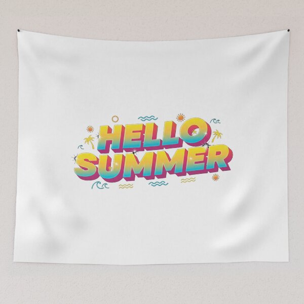 Item preview, Hello Summer Funky designed and sold by Nucbit.