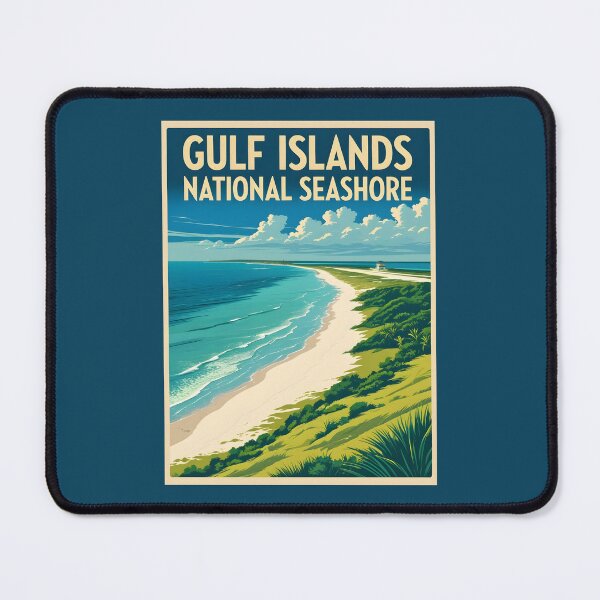 Item preview, Gulf Islands National Seashore designed and sold by GoodOldVintage.