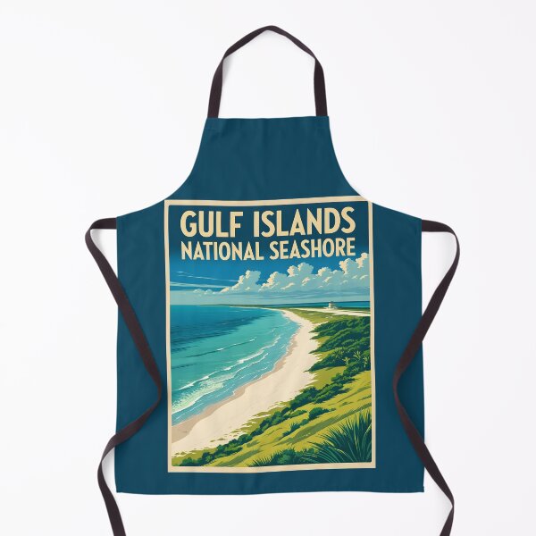 Item preview, Gulf Islands National Seashore designed and sold by GoodOldVintage.