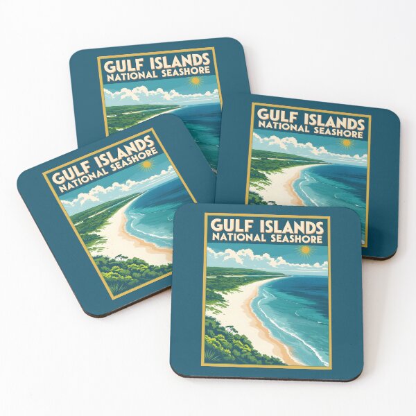 Item preview, Gulf Islands National Seashore designed and sold by GoodOldVintage.