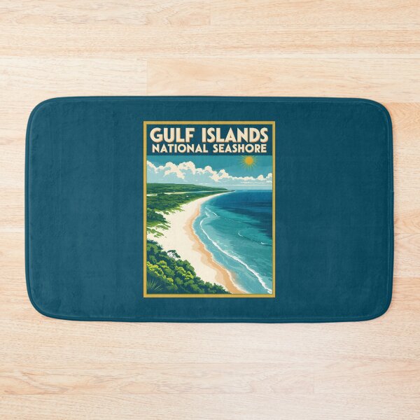 Item preview, Gulf Islands National Seashore designed and sold by GoodOldVintage.