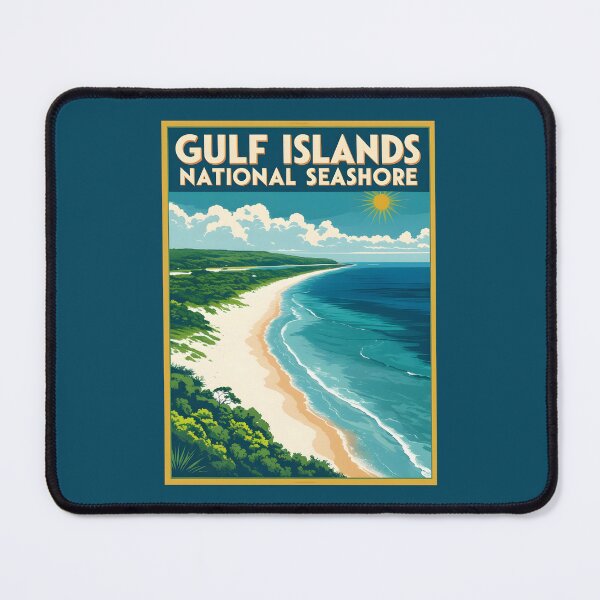 Item preview, Gulf Islands National Seashore designed and sold by GoodOldVintage.