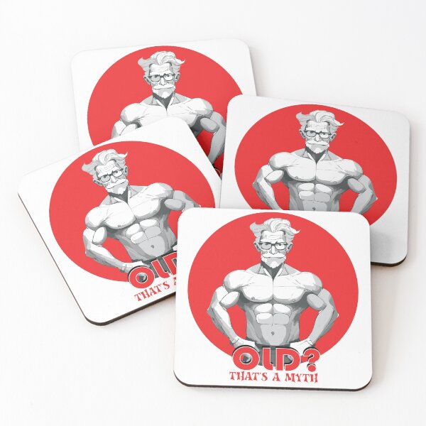 Item preview, Old? That’s a Myth – Fitness Graphic Tee designed and sold by Changing Room.