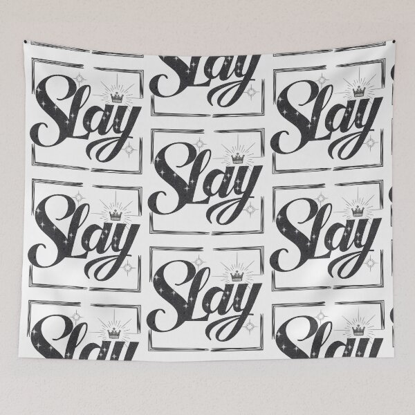 Item preview, Cute Slay Word designed and sold by PlanetMarker.