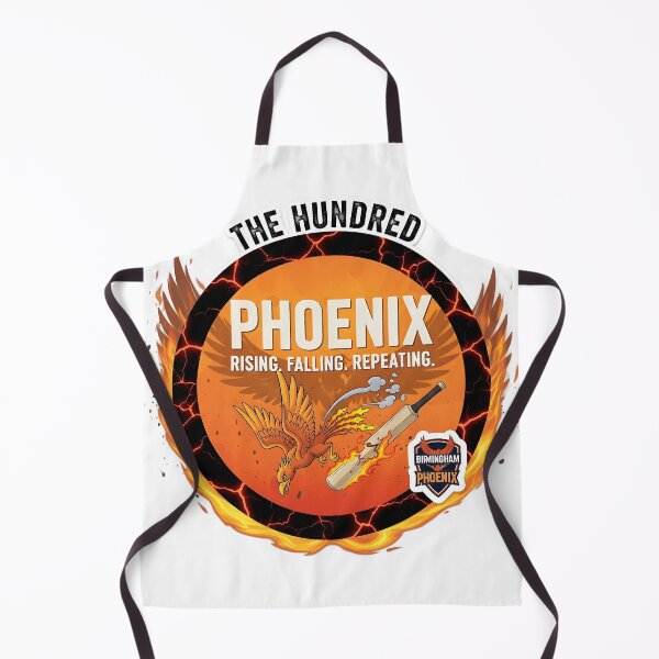 Item preview, Birmingham Phoenix – “Rising. Falling. Repeating.” Satirical Cricket Badge designed and sold by WhisperFrame.