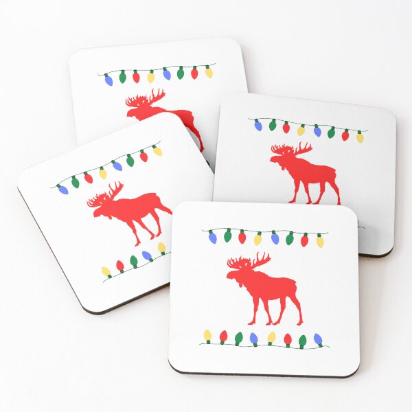 Item preview, Christmas Moose Red Moose, Festive Moose designed and sold by nkirouac.