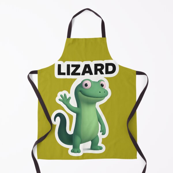 Item preview, Cute Lizard 3D cartoon designed and sold by FunnySignalStudio.