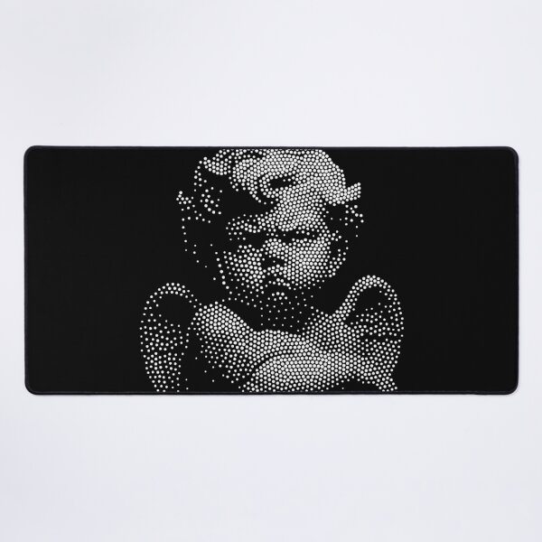 Item preview, Grumpy Cupid Portrait – Stipple Dot Art designed and sold by artomazo.