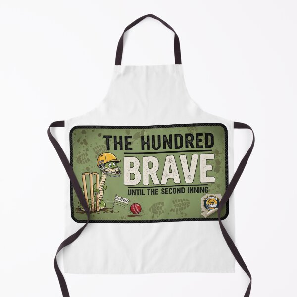 Artikelvorschau, Southern Brave – „Bravery Optional“ Satirisches Cricket-Abzeichen entworfen und verkauft von WhisperFrame.