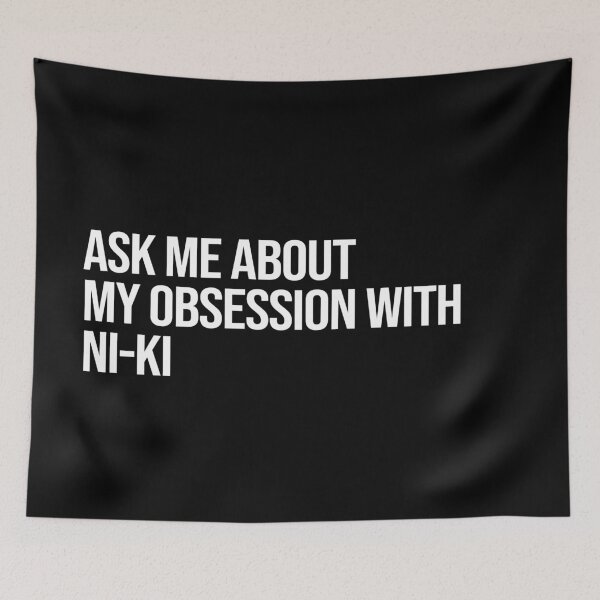 Item preview, Ask me About my Obsession with Niki designed and sold by deluluhaze.
