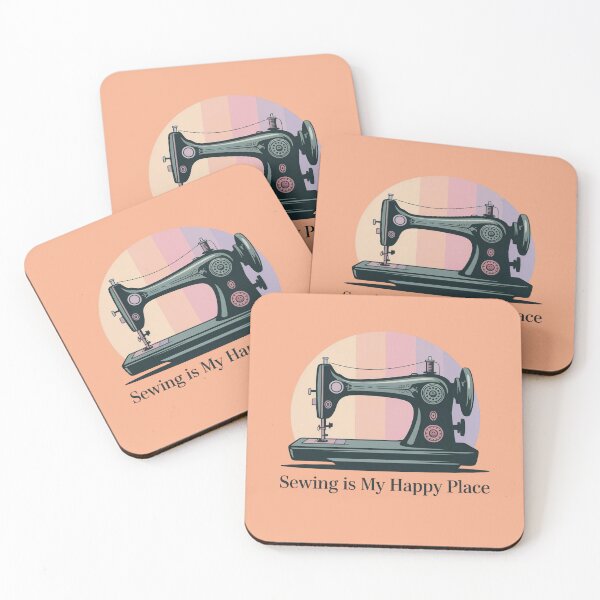 Item preview, Sew hobby - Sewing Is My Happy Place designed and sold by WikaKowalczyk.