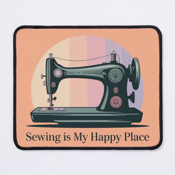 Item preview, Sew hobby - Sewing Is My Happy Place designed and sold by WikaKowalczyk.