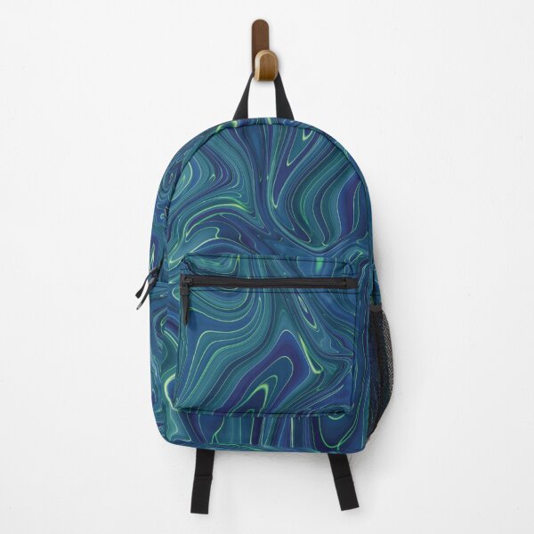 Item preview, Green & Blue Fluid Art designed and sold by KhadijaBatool38.