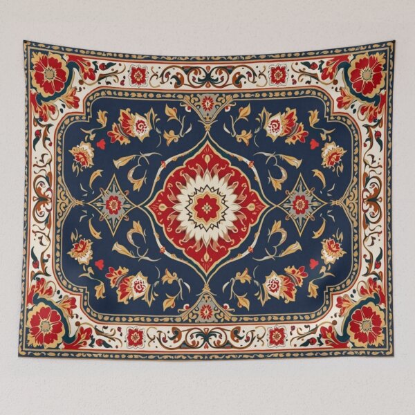 Item preview, Vintage Persian Rug Medallion Pattern  designed and sold by sadedream.